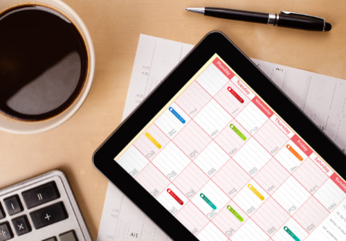 Certification Management Calendar